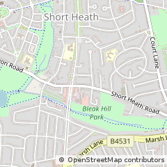 Map of Birmingham