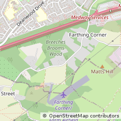 Map of Hartlip, Kent