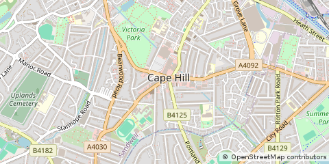 Map of Smethwick, Birmingham