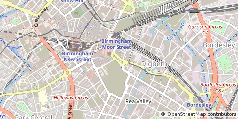 Map of Birmingham