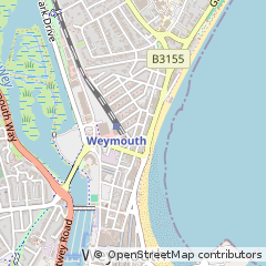 Map of Weymouth, Dorset