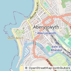 Map of Aberystwyth