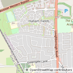 Map of Birstall, Leicester
