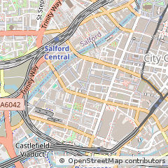 Map of Manchester