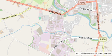 Map of Cookstown, CO. Tyrone