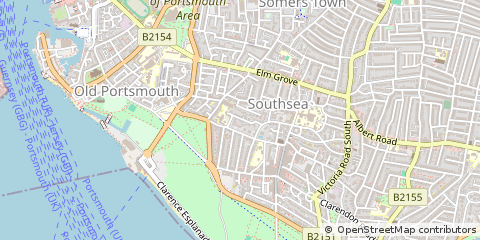 Map of Southsea