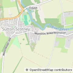 Map of Winchester, Hampshire