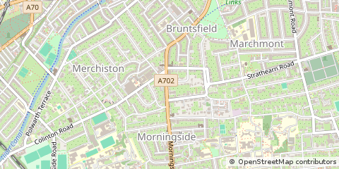 Map of Edinburgh
