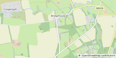 Map of Westfield, Bathgate