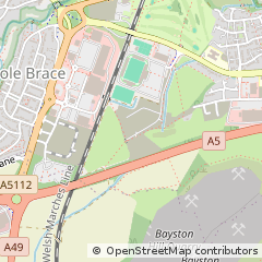 Map of Shrewsbury, Shropshire