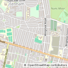 Map of Newcastle Upon Tyne