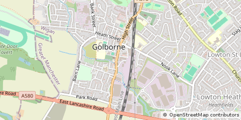 Map of Warrington