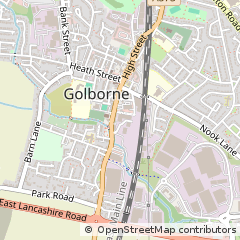 Map of Warrington