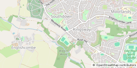 Map of Bath, B&nes
