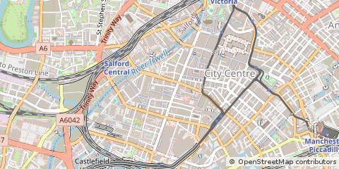 Map of Manchester