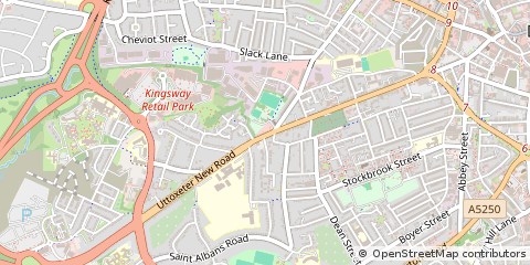 Map of Derby