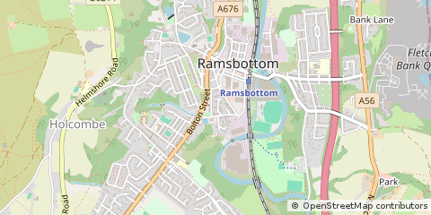 Map of Bury