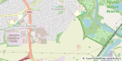 Map of Lancashire
