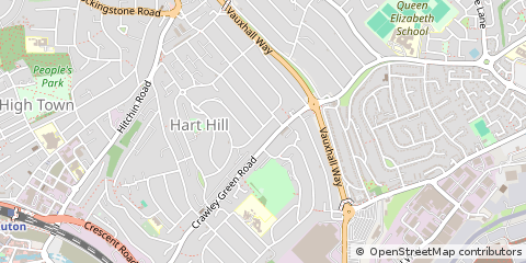 Map of Luton