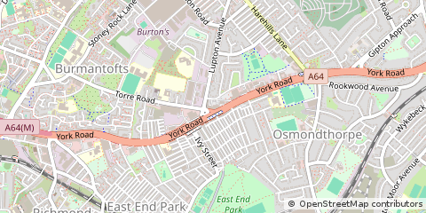 Map of Leeds