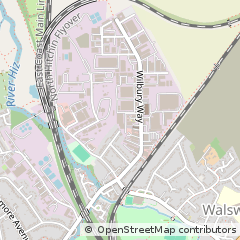 Map of Hitchin, Herts