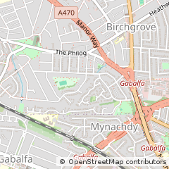 Map of Cardiff