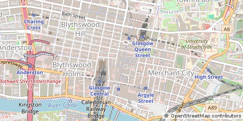 Map of Glasgow