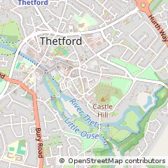 Map of Thetford