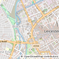 Map of Leicestershire
