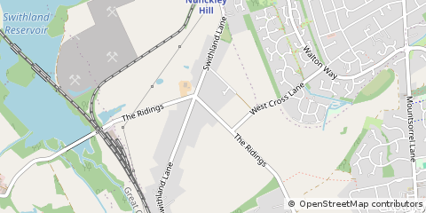 Map of Leicester