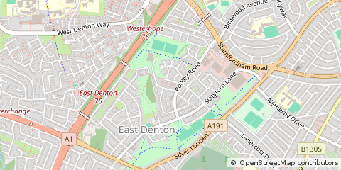 Map of Newcastle Upon Tyne