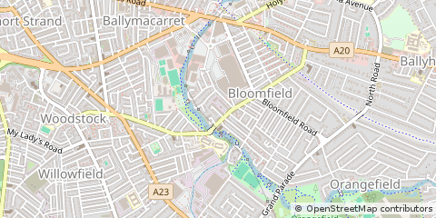 Map of Belfast