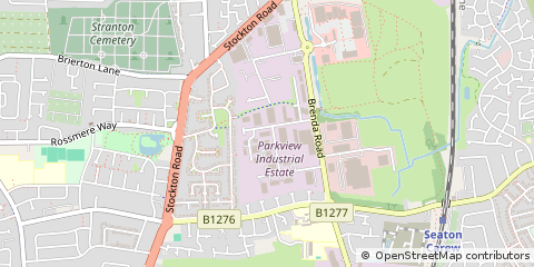 Map of Hartlepool