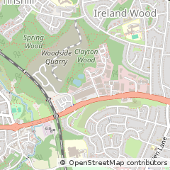 Map of Ring Road, West Park