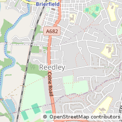 Map of Burnley