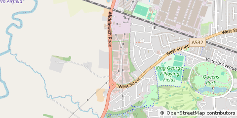 Map of Crewe, Cheshire