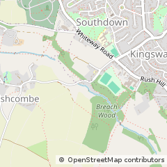 Map of Bath, Somerset