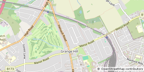 Map of Chigwell