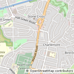 Map of West Bromwich