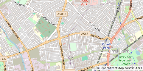 Map of Liverpool