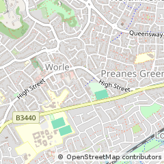 Map of Weston-Super-Mare, North Somerset