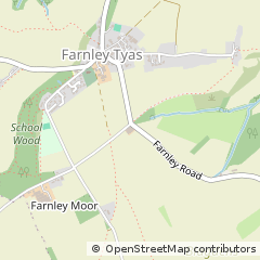 Map of Farnley Tyas, Huddersfield