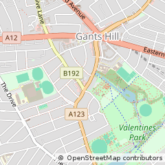 Map of Ilford