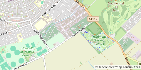 Map of Ilford