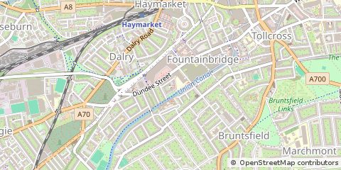 Map of Edinburgh