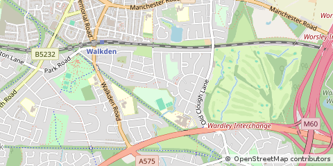 Map of Manchester
