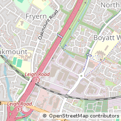 Map of Southampton, Hampshire