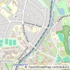 Map of Birmingham, West Midlands