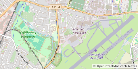 Map of Cambridge
