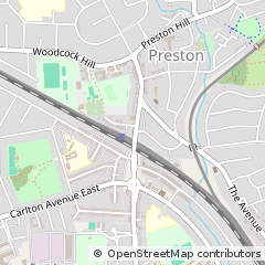 Map of Harrow, Middx